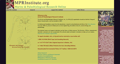 Desktop Screenshot of mprinstitute.org